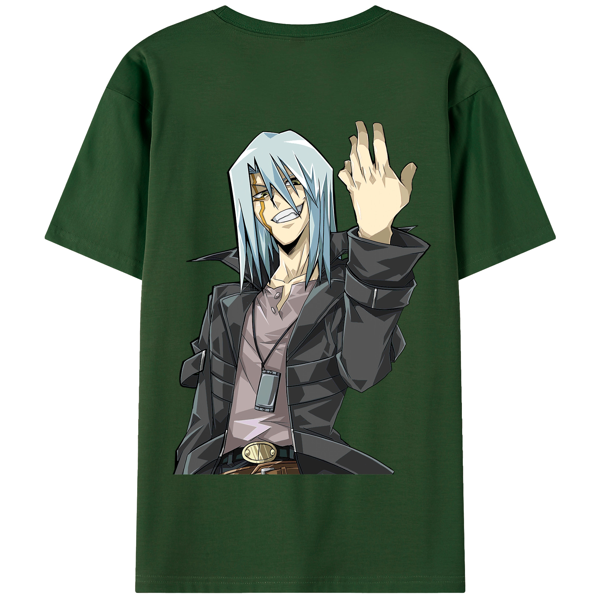 （画像用） 遊☆戯☆王 Yu-Gi-Oh! 綿100％半袖Tシャツ（背面プリント）